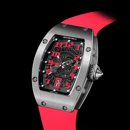 Richard Mille RM 007 JAPAN LIMITED EDITION Red Strap Watch Replica